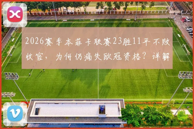 2026赛季本菲卡联赛23胜11平不败收官,为何仍痛失欧冠资格?详解葡超名额争夺战与球迷真实心声